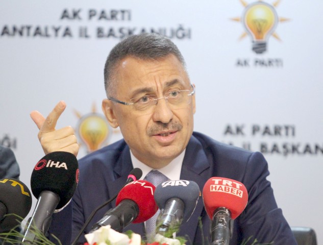 Cumhurbaşkanı Yardımcısı hemşehrimiz Fuat Oktay, “Güney sınırımızda tehdit oluşturmaya çalışan