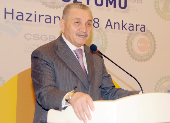 Hak-İş Konfederasyonu Genel Başkan Yardımcısı ve Öz Orman-İş Sendikası Genel
