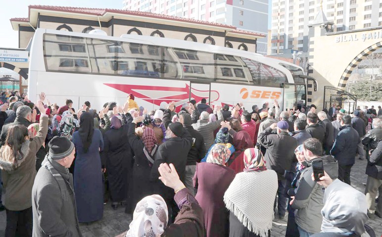 Yozgat’tan kutsal topraklara umre ibadetini gerçekleştirmek için gidecek olan vatandaşlar,