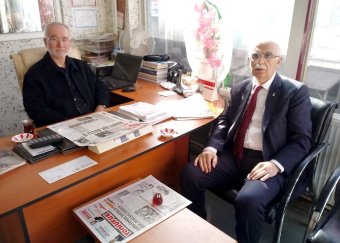 AK Parti Sarıkaya Belediye Başkan Adayı Duran Cesur, hizmetin en