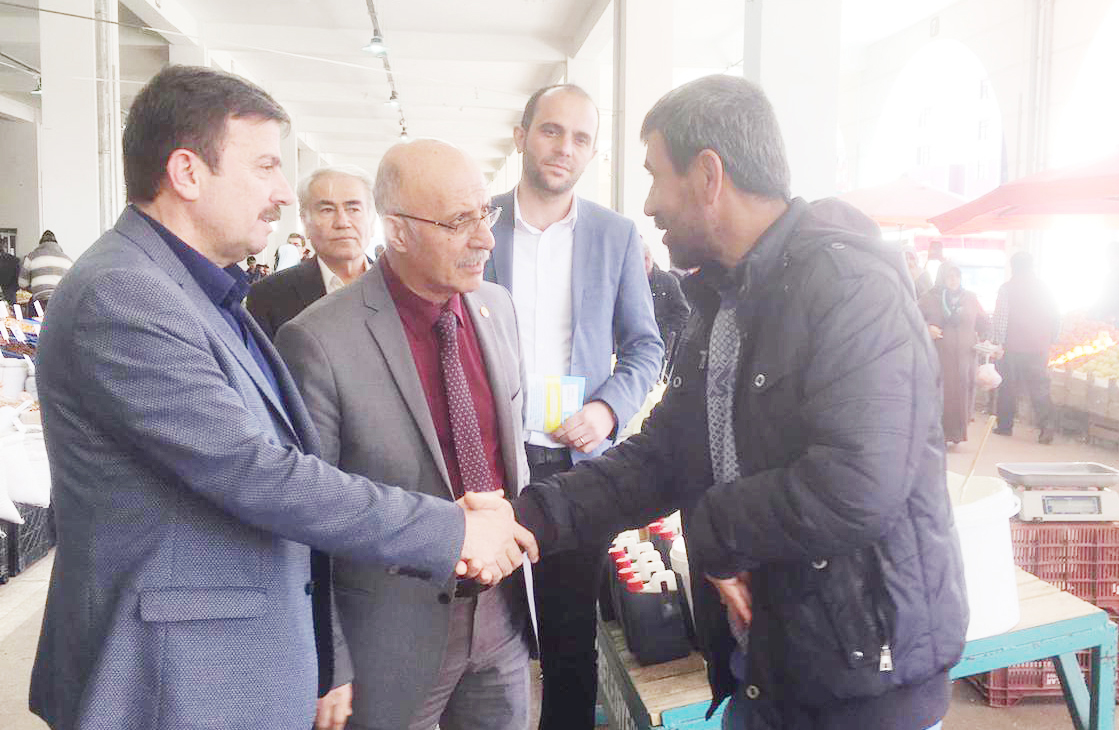 İYİ Parti Yozgat Belediye Başkan Adayı Metin Özışık seçim çalışmaları