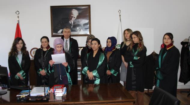 Yozgat Barosu avukatların Hale Er, mutlu kadının mutlu bireyler ve