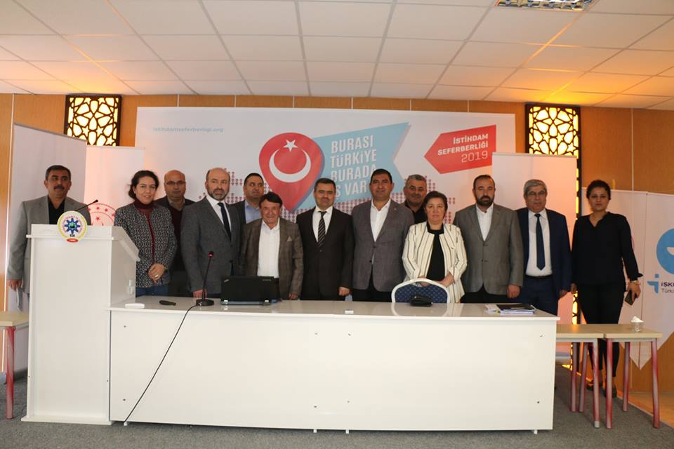 Boğazlıyan’da 2019 İstihdam Seferberliği ve İstihdam Teşvikleri Bilgilendirme toplantısı düzenlendi.