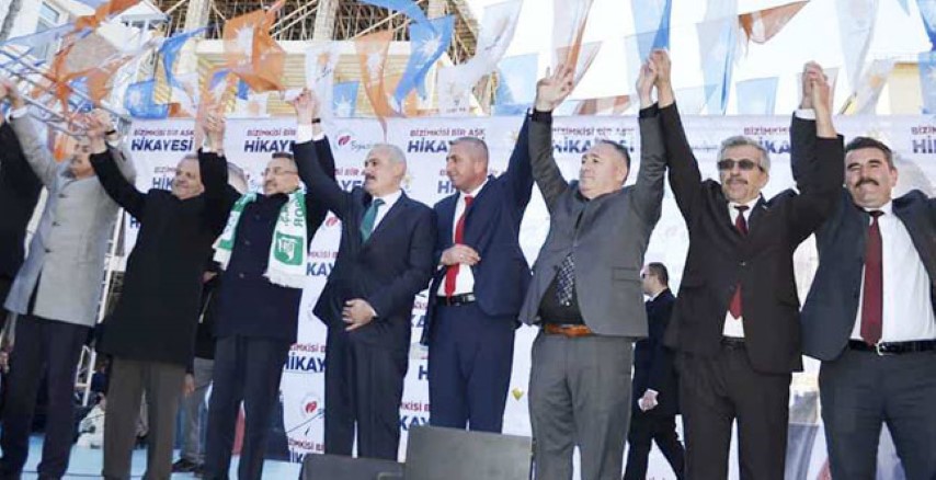 Cumhurbaşkanı Yardımcısı Fuat Oktay’dan, Belediye Başkan Adayı Coşar’a büyük destek.