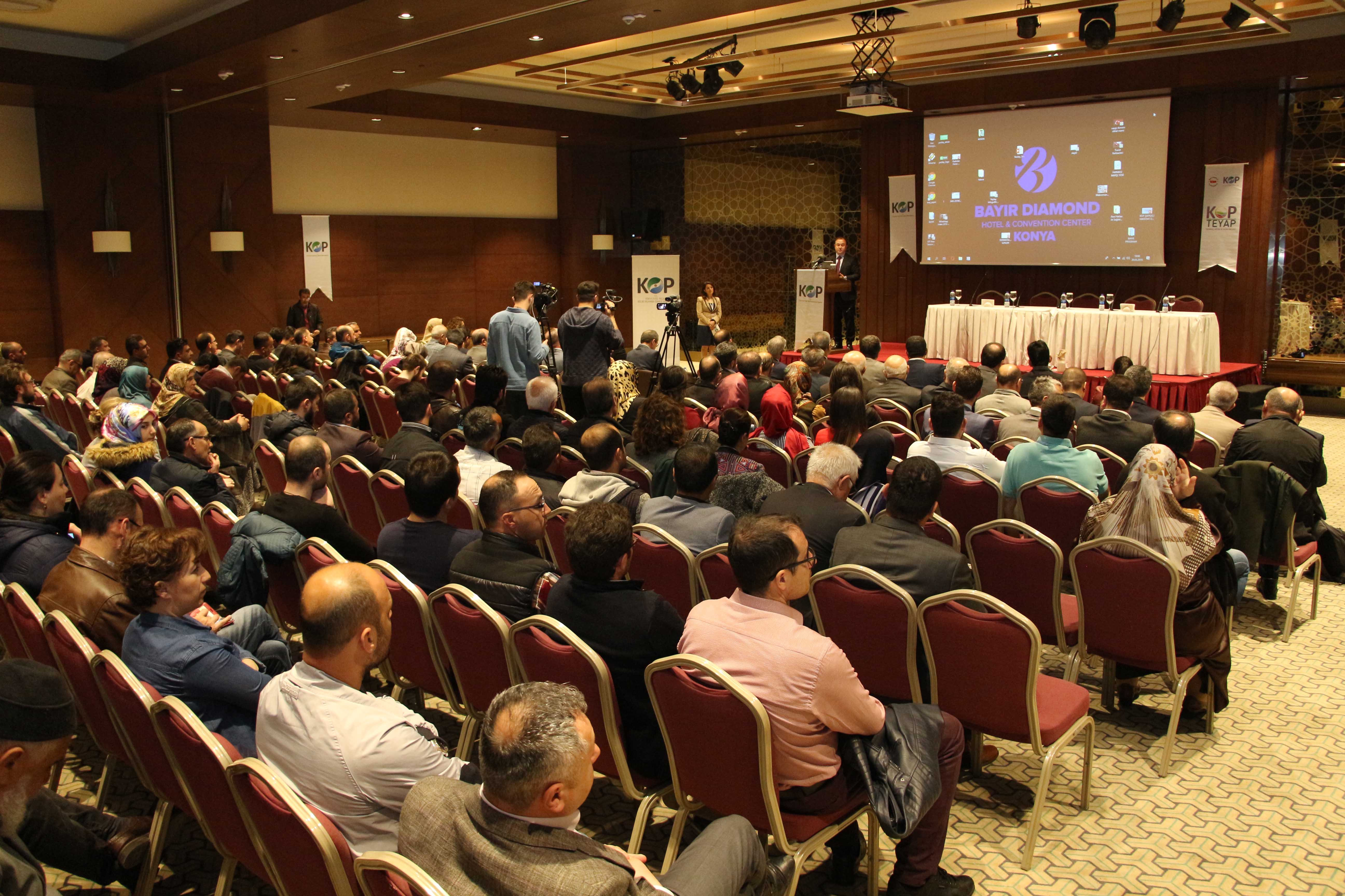 KOP Bölgesi Mantar Yetiştiriciliği Sempozyumu Konya’da yapıldı. 