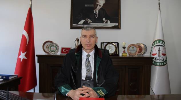 Yozgat Barosu Başkanı Mehmet Şimşek, 14 Mart Tıp Bayramı dolayısıyla