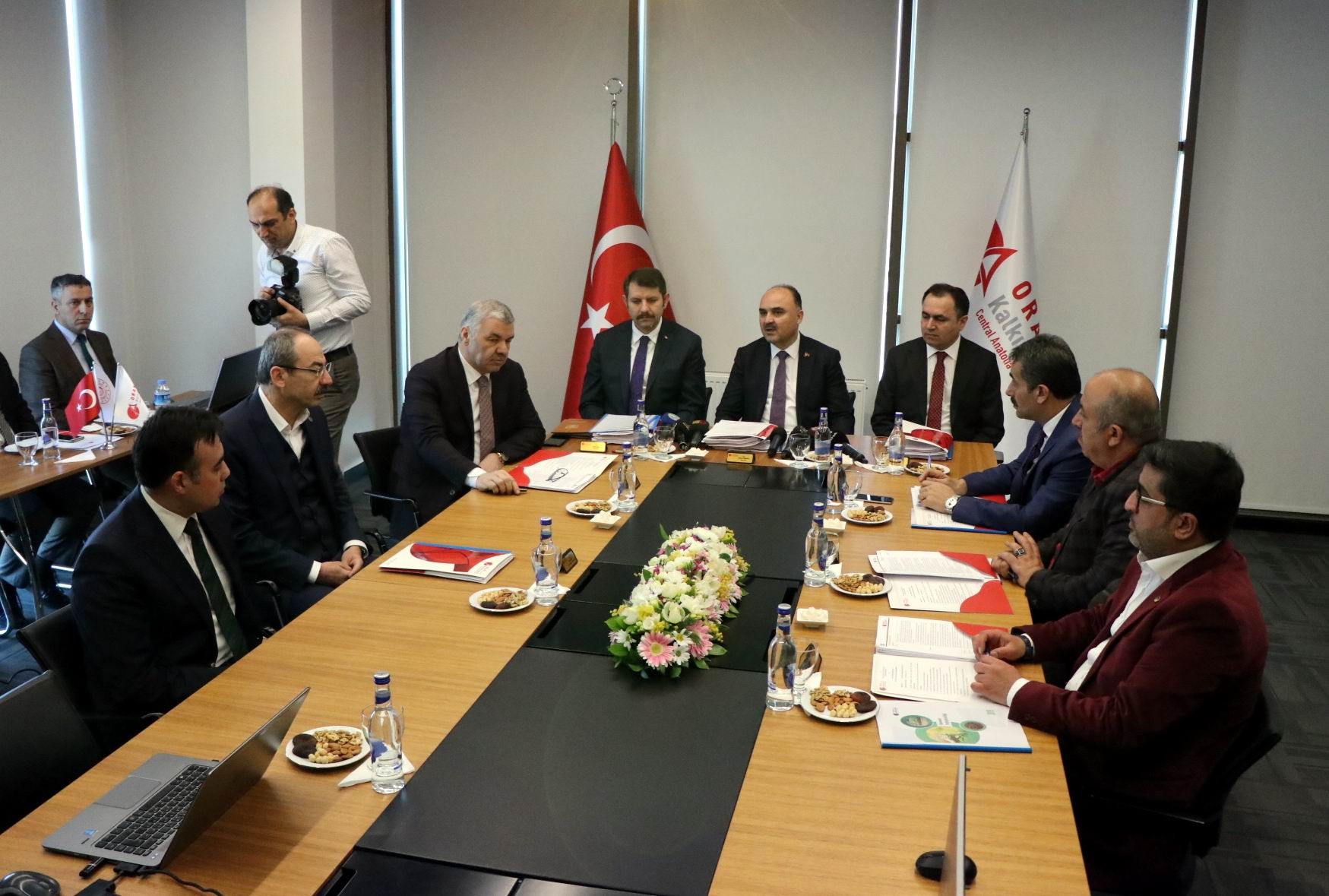 Orta Anadolu Kalkınma Ajansı (ORAN) Mart ayı Yönetim Kurulu Toplantısında