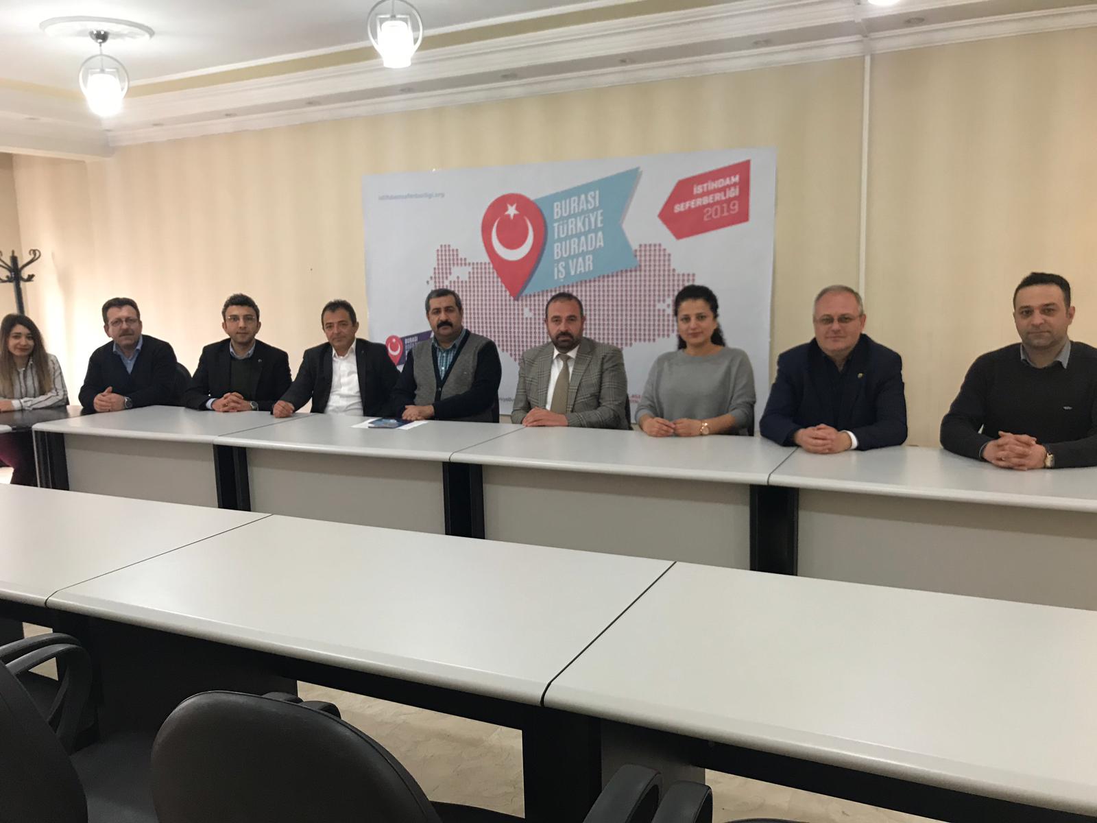 İstihdam Seferberliği 2019 kapsamında tüm Türkiye’de başlayan çalışmalar çerçevesinde Boğazlıyan