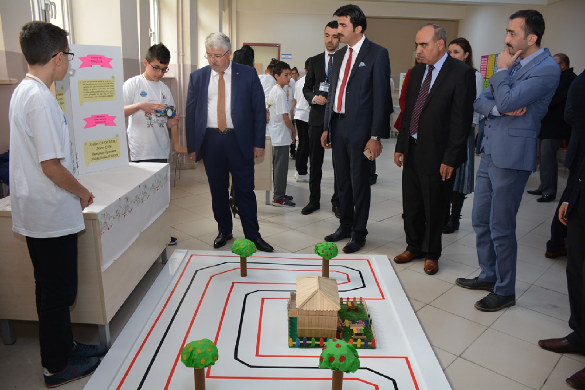 Yozgat TOKİ Şehit Mehmet Koçak Ortaokulu öğretmen ve öğrencileri tarafından