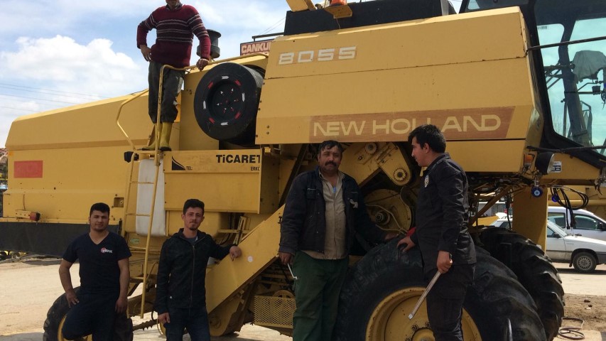 Türkiye'de biçerdöver tamir ve bakımıyla ün yapan Yozgat’ın Yerköy ilçesinde