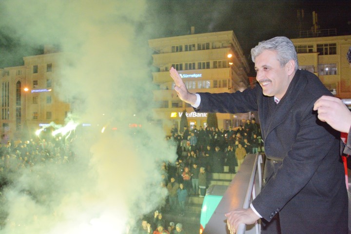Yozgat merkezde Belediye Başkanlığını, sonuçlara göre AK Parti adayı Celal