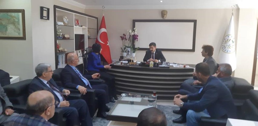 CHP Yozgat Milletvekili Ali Keven, Yerköy Belediye Başkanı Ferhat Yılmaz’ı