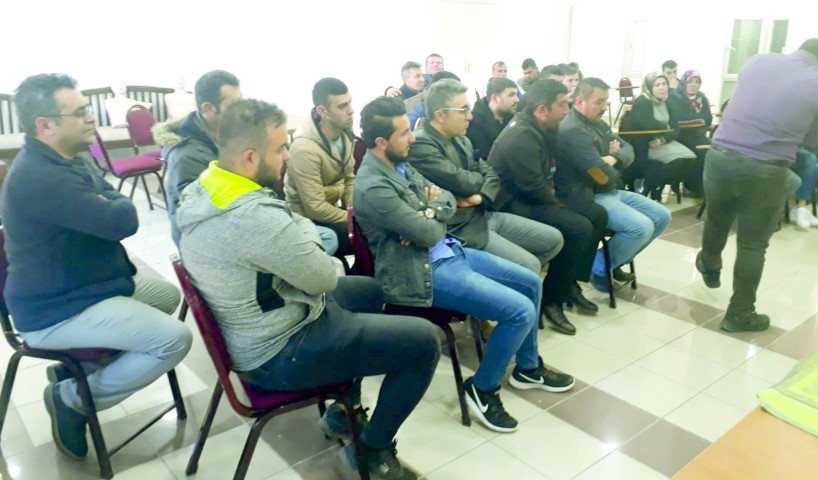 Yozgat Bozok İş Güvenliği yetkilisi Alper Tuba Özdemir, tarafından Sorgun’da