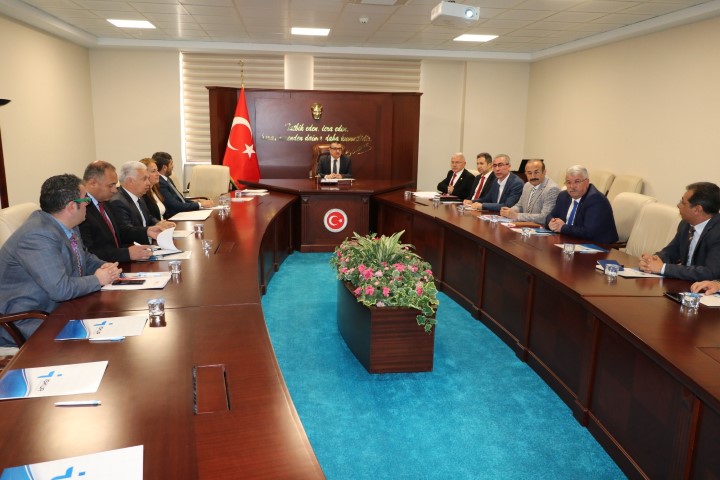 Yozgat’ta İl İstihdam ve Mesleki Eğitim Kurulu Toplantısı Valilik toplantı