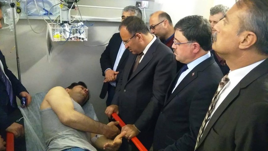 BBP Saraykent Belediye Başkan Adayı Ahmet Köroğlu ve yakınları tarafından