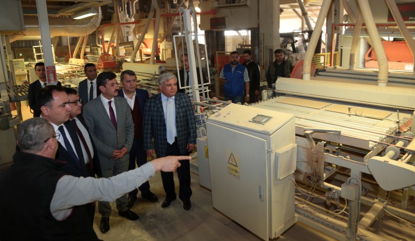 Yozgat Valisi Kadir Çakır Yerköy Kaleseramik Özel Organize Sanayi Bölgesi