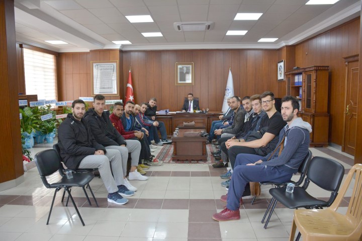 Sorgun Belediye Başkanı M.Erkut Ekinci Efeler liginde mücadele veren Sorgun