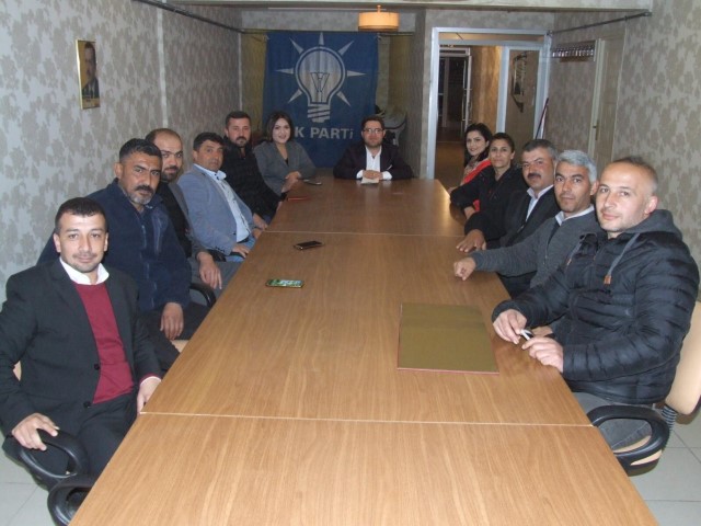 AK Parti Yerköy İlçe Başkanı Hacı Dereli ve AK Parti