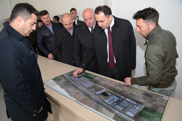 Yozgat Valisi Kadir Çakır, TANAP Projesi kapsamında, Saraykent ile Doğankent