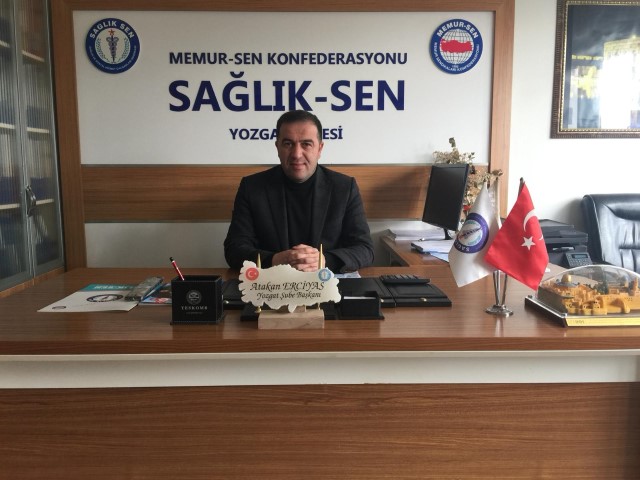 Sağlık ve Sosyal Hizmet Çalışanları Sendikası (Sağlık-Sen) Yozgat Şube Başkanı
