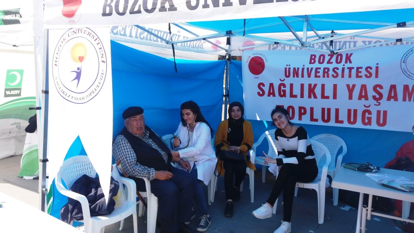 7-13 Nisan Sağlık Haftası nedeniyle Bozok Üniversitesi Sağlık Bilimleri Fakültesi