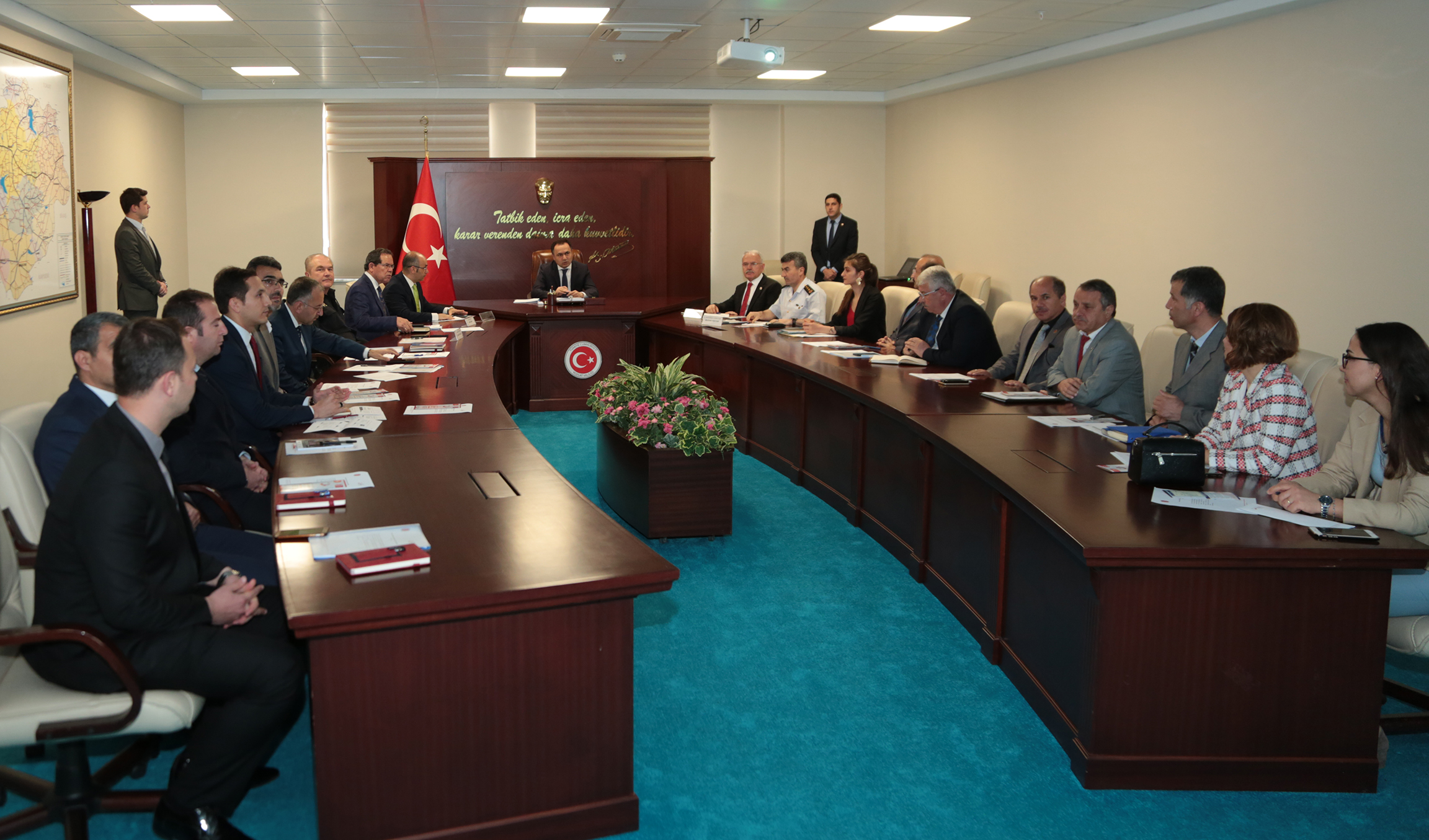 İl Göç Kurulu Toplantısı,Yozgat Valisi Kadir Çakır başkanlığında yapıldı.
