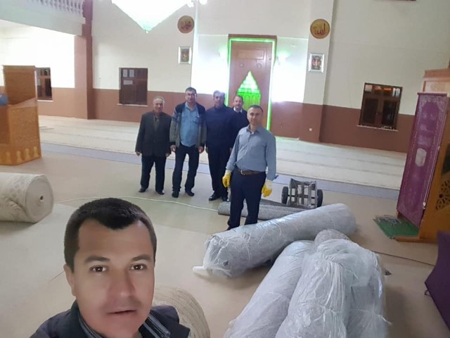 Yozgat Merkez eski TOKİ Camii’nde Ramazan ayının gelmesiyle birlikte vatandaşların