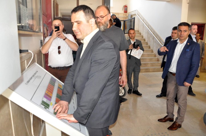 TANAP tarafından Sorgun İlçe Milli Eğitim Müdürlüğüne hibe edilen kabartma