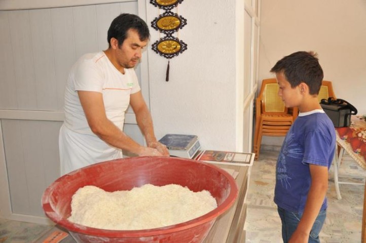 Sorgun’da her Ramazan ayında olduğu gibi bu sene de kadayıf