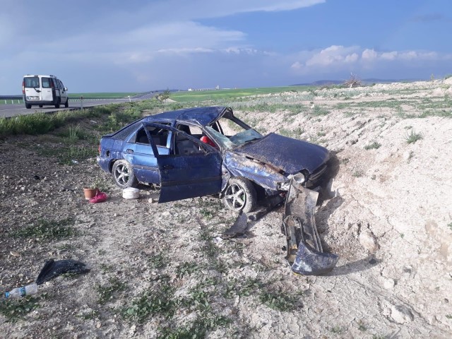 Yozgat-Ankara karayolu Kırıkkale il sınırı yakınlarında bir mevkide meydana gelen