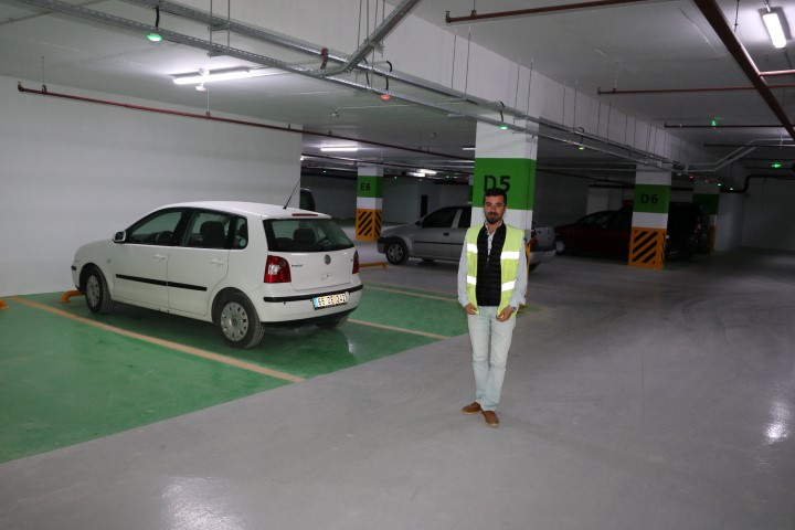 Yozgat Belediyesi tarafından hizmete açılan 450 araçlık kapalı otopark, dün