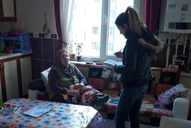 Sorgun Belediyesi tarafından Ramazan ayı dolayısıyla yaşlı, hasta ve ihtiyaç