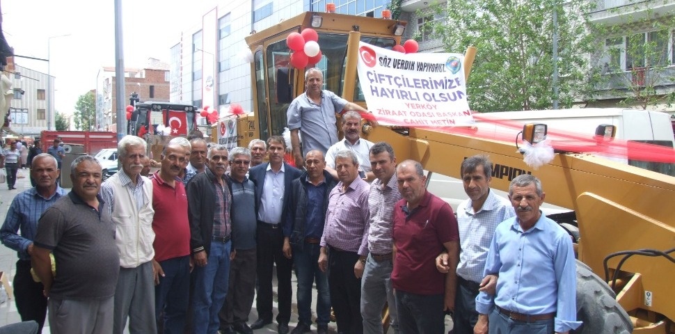 Yerköy Ziraat Odası tarafından çiftçilere daha iyi hizmet sağlanması amacıyla