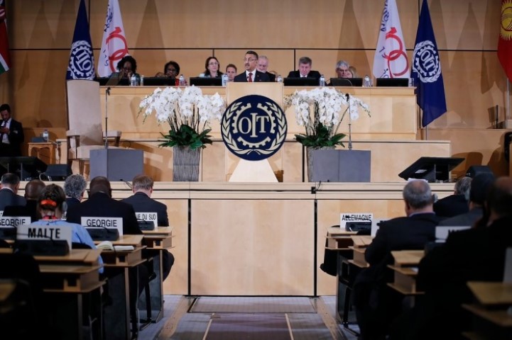 Cumhurbaşkanı Yardımcısı Fuat Oktay, Uluslararası Çalışma Örgütü'nün (ILO) 108’inci Uluslararası