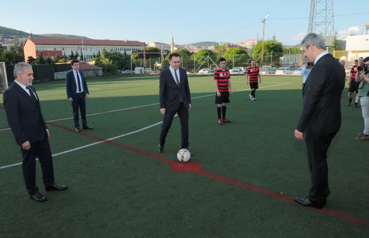 Yozgat’ta CK Enerji Çamlıbel Elektrik tarafından düzenlenen, askıda ekmek kurumlar