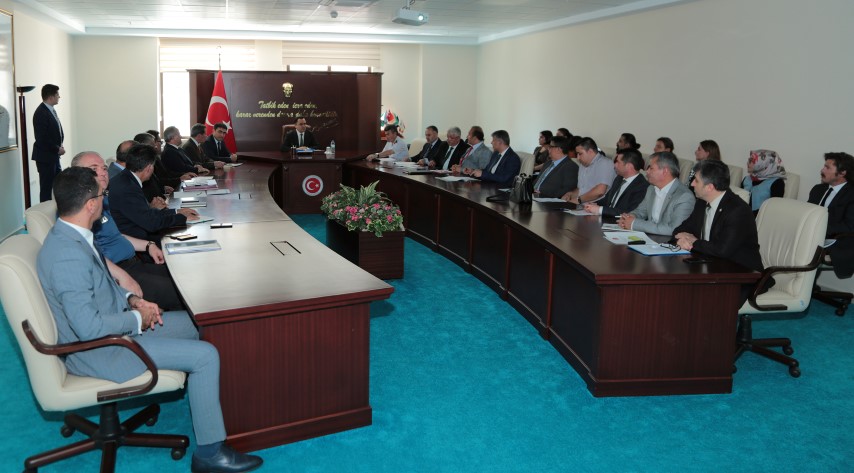 Bağımlılıkla Mücadele İl Koordinasyon Kurulu Toplantısı, Vali Kadir Çakır başkanlığında