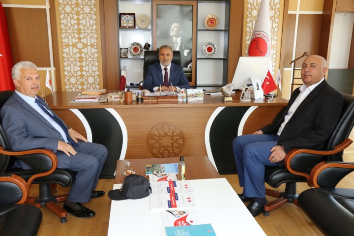 Bozok Üniversitesi Rektörü Prof. Dr. Ahmet Karadağ’a hayırlı olsun ziyaretleri