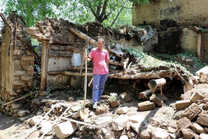 Yozgat’ta geçtiğimiz günlerde etkili olan sağanak yağış, dolu ve sel