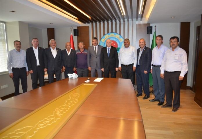 Yozgat Ziraat Odaları Başkanları Türkiye Ziraat Odaları Başkanlığı'na bir ziyaret