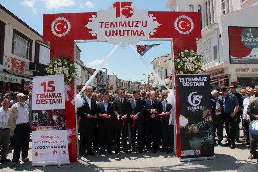 15 Temmuz Demokrasi ve Milli Birlik Günü etkinlikleri çerçevesinde Yerköy’de
