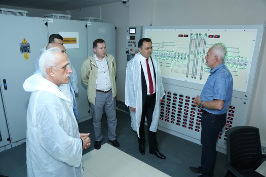 Yozgat Valisi Kadir Çakır, Sorgun İlçesinde faaliyetini sürdüren Ulusoy Un