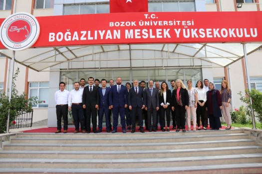 Bozok Üniversitesi Rektörü Prof. Dr. Ahmet Karadağ fakülte, yüksekokul ve