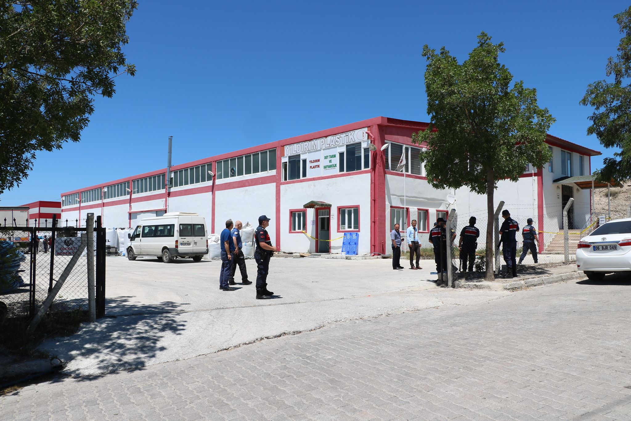 Yozgat’ta Organize Sanayi Bölgesinde bir fabrikada kardeşler ve yeğenler arasında