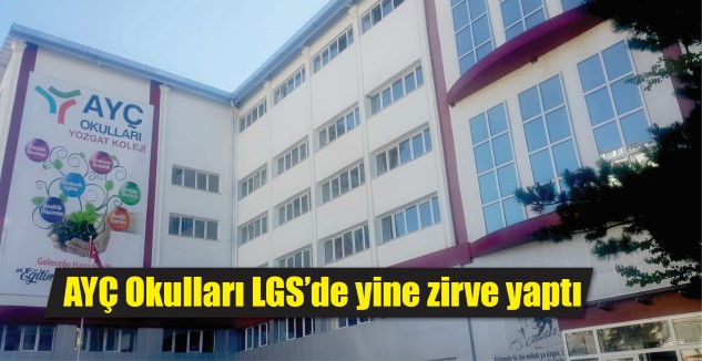 Yozgat eğitim başarı seviyesinin yükseltilmesine önemli katkılar sağlayan AYÇ Okulları