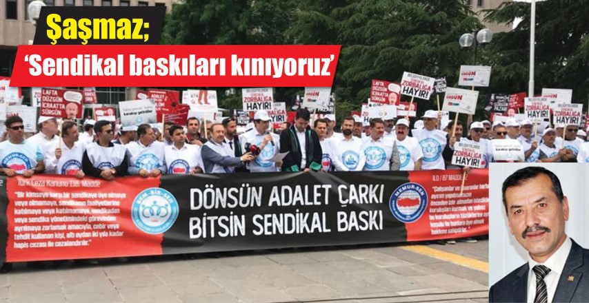 Bem Bir Sen Yozgat Şube Başkanı Mehmet Şaşmaz, 31 Mart