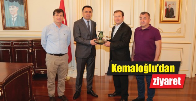 Kemaloğlu’ndan ziyaret İK Tarımüssü Uluslararası Danışmanlık Şirketi Yönetim Kurulu Başkanı