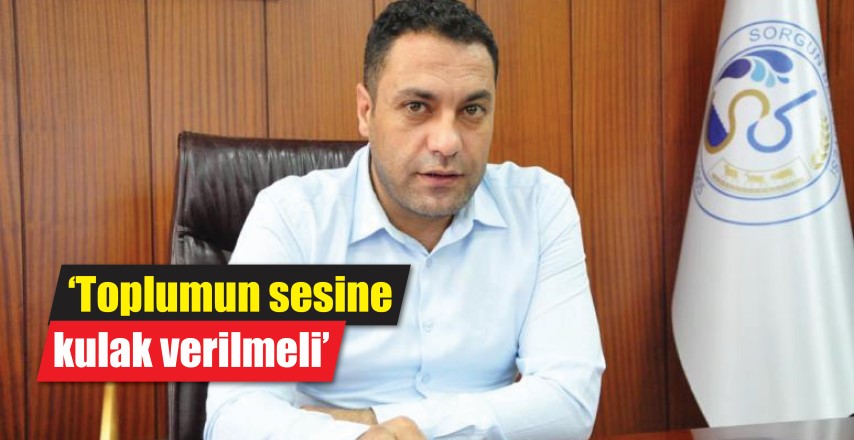 Sorgun Belediye Başkanı M.Erkut Ekinci, göreve geldikleri ilk günden bu