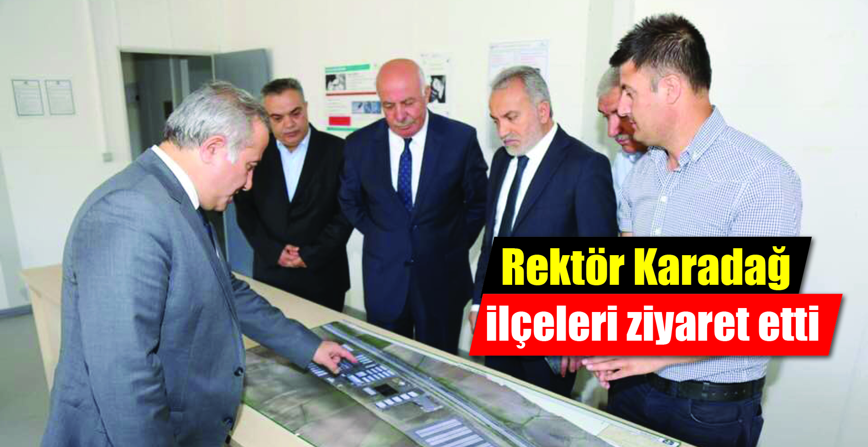 Bozok Üniversitesi Rektörü Prof.Dr. Ahmet Karadağ, ilçe ziyaretleri kapsamında Doğankent