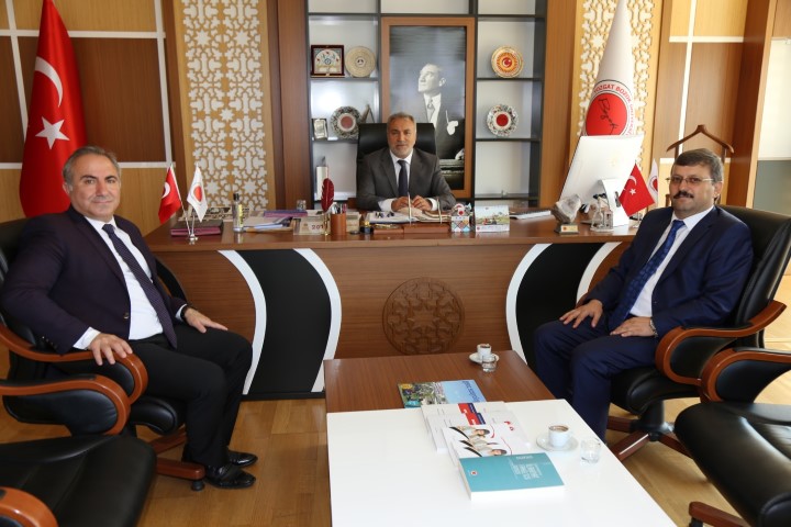 Bozok Üniversitesi Rektörü Prof. Dr. Ahmet Karadağ’a hayırlı olsun ziyaretleri