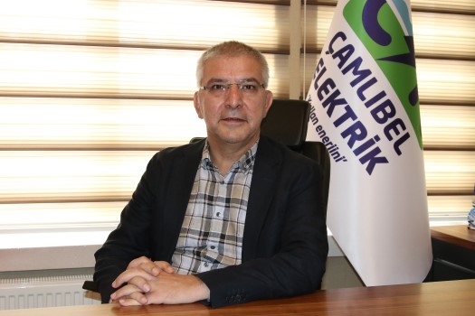 CK Enerji Çamlıbel Elektrik Genel Müdürü İbrahim Yalçın Tekin, elektrik